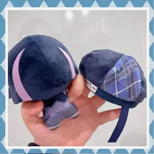 10cm Kawaii Genshin Impact Scaramouche Wanderer Starfish-Style Cotton Plush Toys Doll Cute Anime Keychain Pendant Gif Plushies