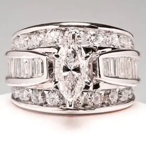 Latest 2025 Cubic Zirconia Rings for Women, Elegant Design, Suitable for Daily Life, Party Samples and Engagement and Wedding Gifts