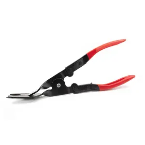 GEDOLY Red Auto Clip Plier,Fastener Remover Car Trim Rivet Removal Pry Tool,New Auto Fastener Clip Removal Pliers - Heavy-Duty MetalQuick-Release Tool, Non-Destructive Removal Tool forFasteners and Clips, Automotive Repair Specialized Tool