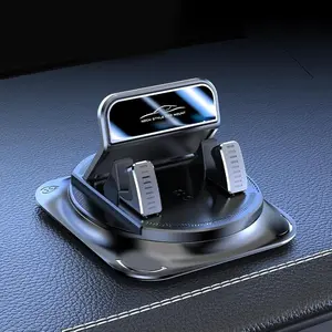 Premium Anti-Slip 360 Degree Rotating Dashboard Navigation Mount New Universal Car Phone Holder with Insert Fix Mode