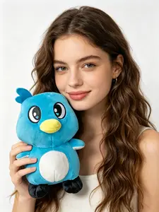 Milo Plush Toy, 25cm Soft Gaming Character Stuffed Doll, Cute Sibling-Inspired Game Plush, Huggable Collectible Plush for Kids, Room Decor & Gift
