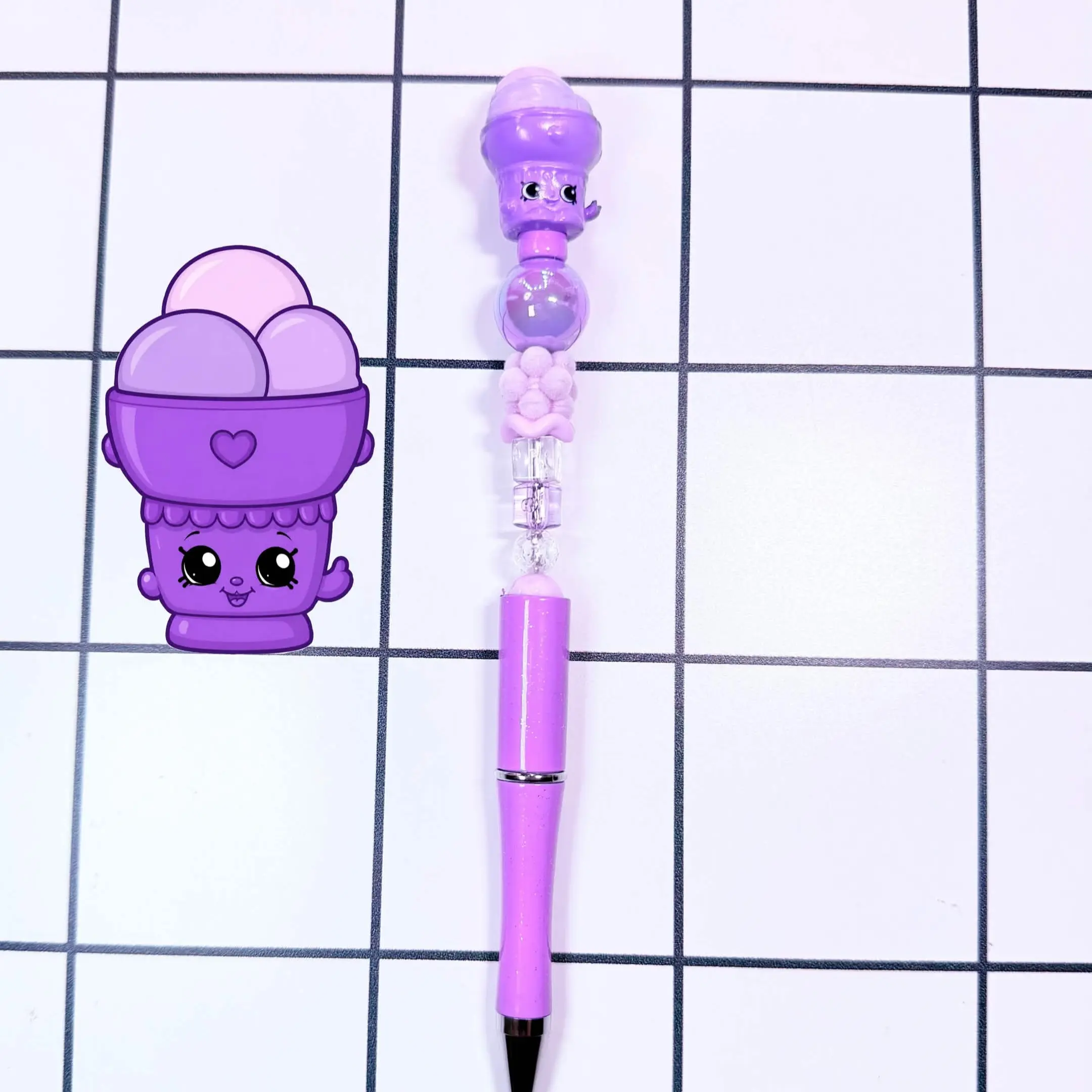 Purple Ice Cream