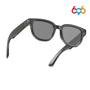 Smart Glasses 4K Camera Hands Free Video Recording 13MP HD Wide Angle Anti Vibration Vlogging Glasses with AI Translation Assistant and WiFi Music Control