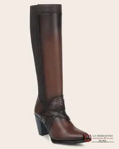WOMEN’S CUADRA TALL BOOT CRUST MIEL LASER ROUND TOE CU868