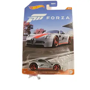 Hot Wheels Forza Alfa Romeo 8C Competizione Diecast Model 1:64 Scale Collectible Toy Car Iconic Sports Car Design