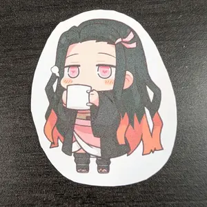Nezuko Coffee Stickers