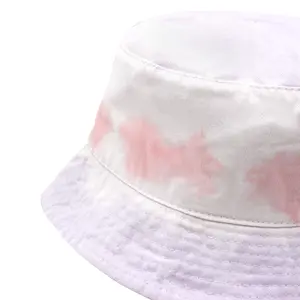Unisex 100% Cotton Packable Bucket Hat Sun Hat Plain Colors for Men Women