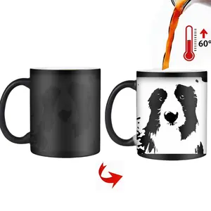 Cute Dog Design Coffee Cup, Perfect Gift for Pet Owners and Animal Lovers, Durable Ceramic Tea Drink Mug, Ideal for Dog Enthusiasts