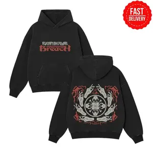Breach Fear 2025 Merch Hoodie, Unisex S-3XL, Graphic Tee