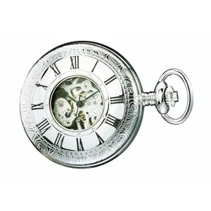 Charles-Hubert- Paris Brass Mechanical Hunter Case Pocket Watch #