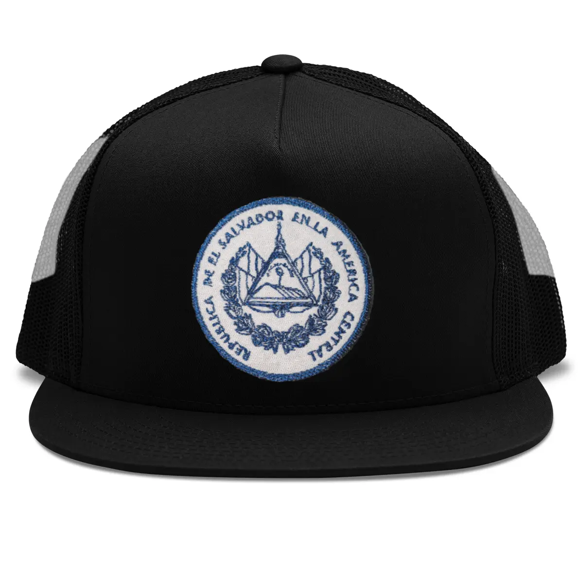 El Salvador Escudo embroidered Trucker Hat