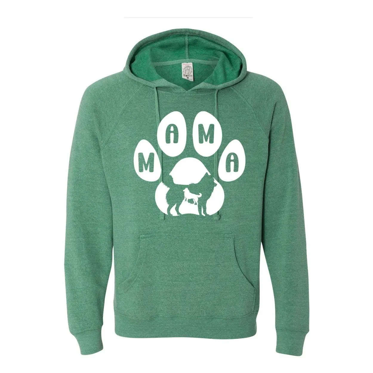 Mama Husky Paw Hoodie