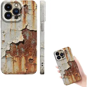 Rusty Phone Case for iPhone17 16/15/14/13/12/ProMax – Retro Industrial Design