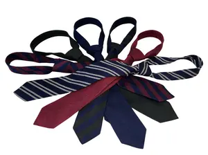 THE SUIT COMPANY Wool Blend Men’s Tie 3 * 56 inch (7.6 * 142.2 cm): Navy, Burgandy, Dark Green, Green, Silver