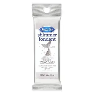Fondant Shimmer Vanilla Silver 4.4oz