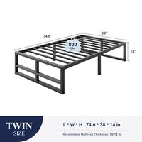 Twin-Cross Footboard