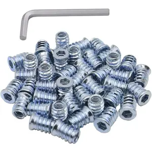 1/4-20 Hex Drive Threaded Inserts for  - 40 count