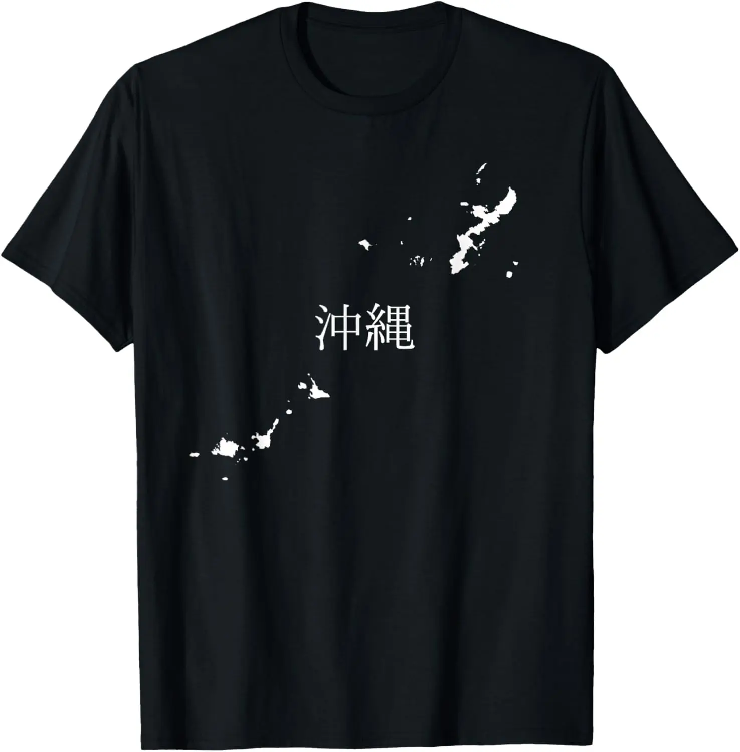 Women's Vintage Fashion 100% Cotton Short-Sleeve Round-Neck Casual Okinawa Miyako Island Graphic Tshirt, Everyday Streetwear Top for Lady