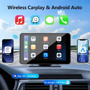 2026 Upgraded Wireless CarPlay Screen for Andriod & Iphone : The Ultimate Portable Car Play Adapter for Seamless In-Car Entertainment
