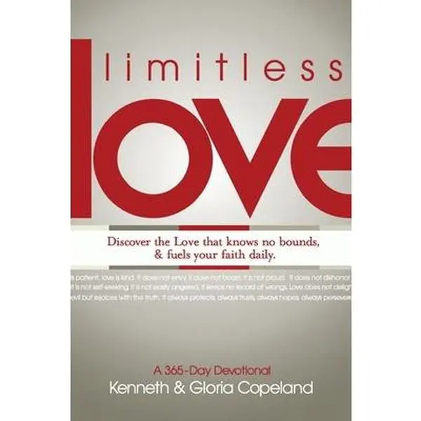 USED Book - Limitless Love: Discover the Love That Knows No Bounds and Fuels Your Faith Daily: A 365-Day Devotional by Kenneth Copeland (Paperback) - english