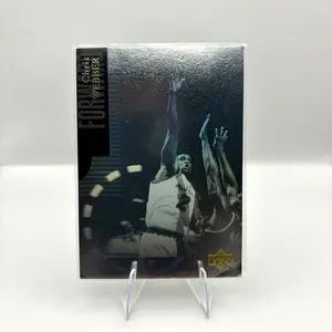 Chris Webber #H9 NBA Card | 1995 Upper Deck Hot Numbers Insert | Rare 90s Washington Bullets Collectible