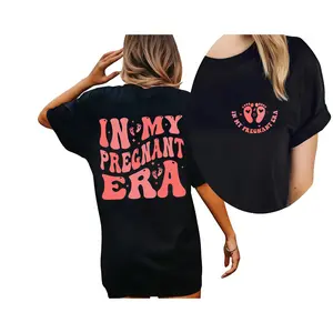 Expecting Moms’ Graphic T-Shirt – In My Pregnant Era Relaxed Fit Design