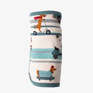 Traffic Jam Swaddle Super Soft Multi-Use Baby Swaddle Blanket, Stroller & Nursing Cover, Snuggle Blanket, 38"x38", 95% Lenzing MicroModal 5% Spandex