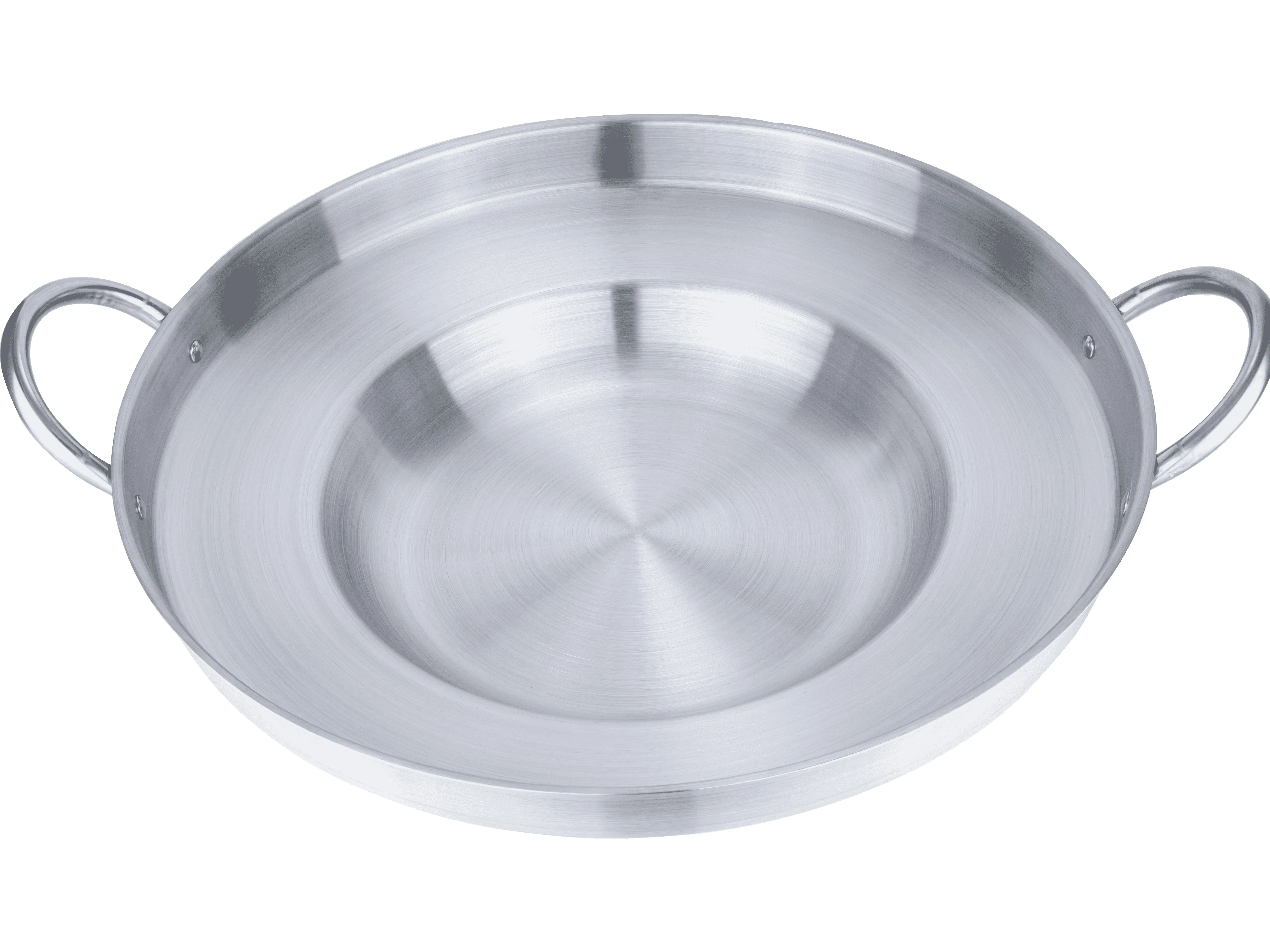 ARC ADVANCED ROYAL CHAMPION Discada Cooker, 23" Heavy-Duty Stainless Steel Concave Camping Pan, Portable Comal Griddle for Outdoor Frying, Cooking Pans