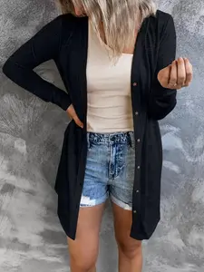 Lightweight Button-Down Cardigan