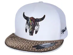 Painted Skull Yupoong Hat
