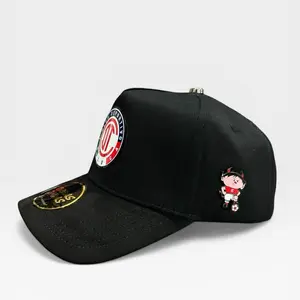 VISERA DE GAMUZA -“CLUB DEPORTIVO TOLUCA” GORRAS CHIDAS SNAPBACK HAT PLATE STYLE CAP FOR MEN AND WOMEN, Unisex, Adjustable Size