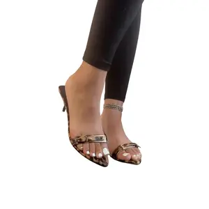 SATURN Leopard Kitten Heel