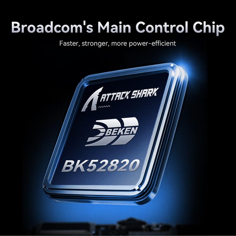 ATTACK SHARK X11SE Wireless Gaming Mouse ATTACK SHARK X11SE Gaming Mouse, PixArt PAW3311 Gaming Sensor, BT/2.4G Wireless/Wired