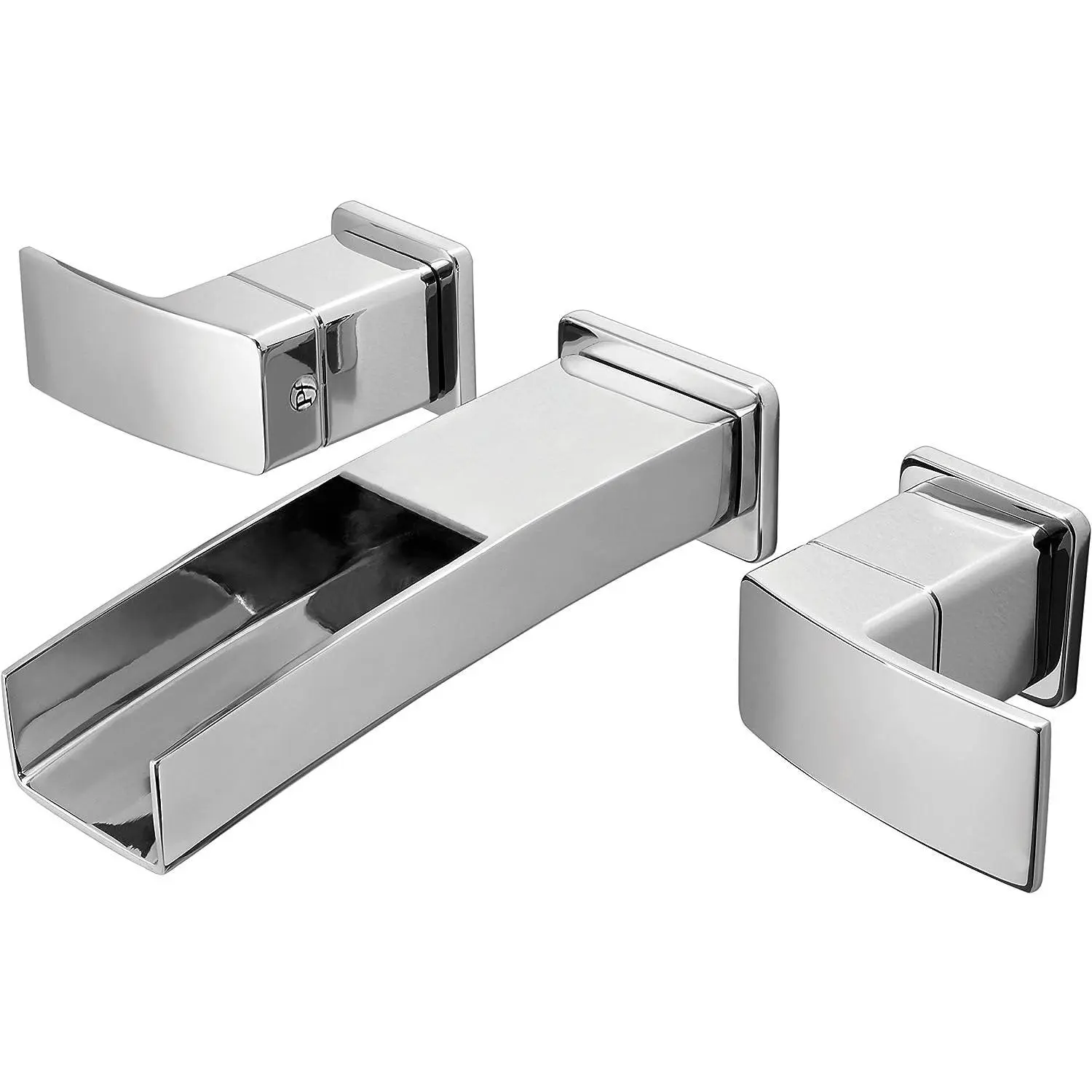 Pfister Bath Accessories LG49DF1C Kenzo 2-Handle Wall Mount Bathroom Faucet in Polished Chrome