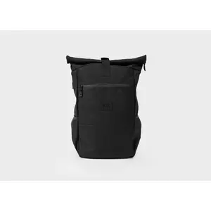 Everyday Hemp Rolltop Backpack in Full Black