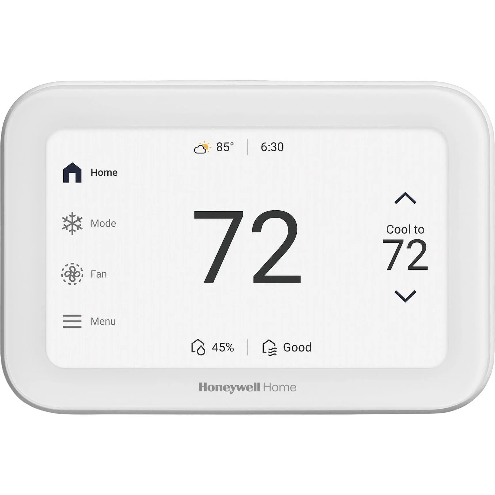 Honeywell Home - X8S Smart Thermostat with Video Doorbell Compatibility, and IAQ Control - White