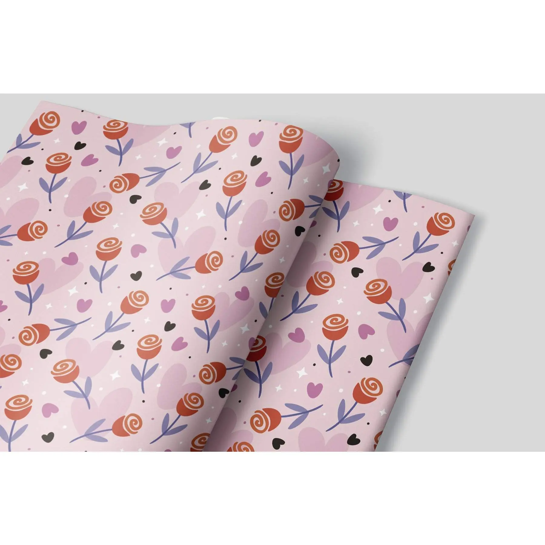 Premium Weight Wrapping Paper - Set of 3 Sheets (20x29 in) | Made in the USA