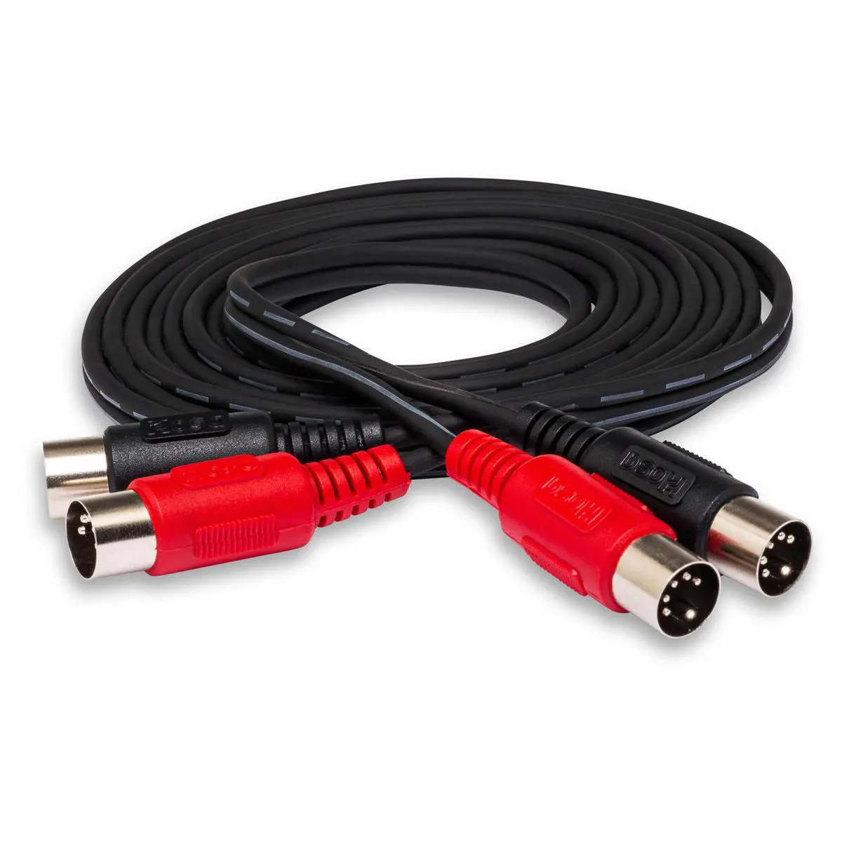 Hosa Technology Dual MIDI Cable, Dual 5-pin DIN to Same, 13.12'
