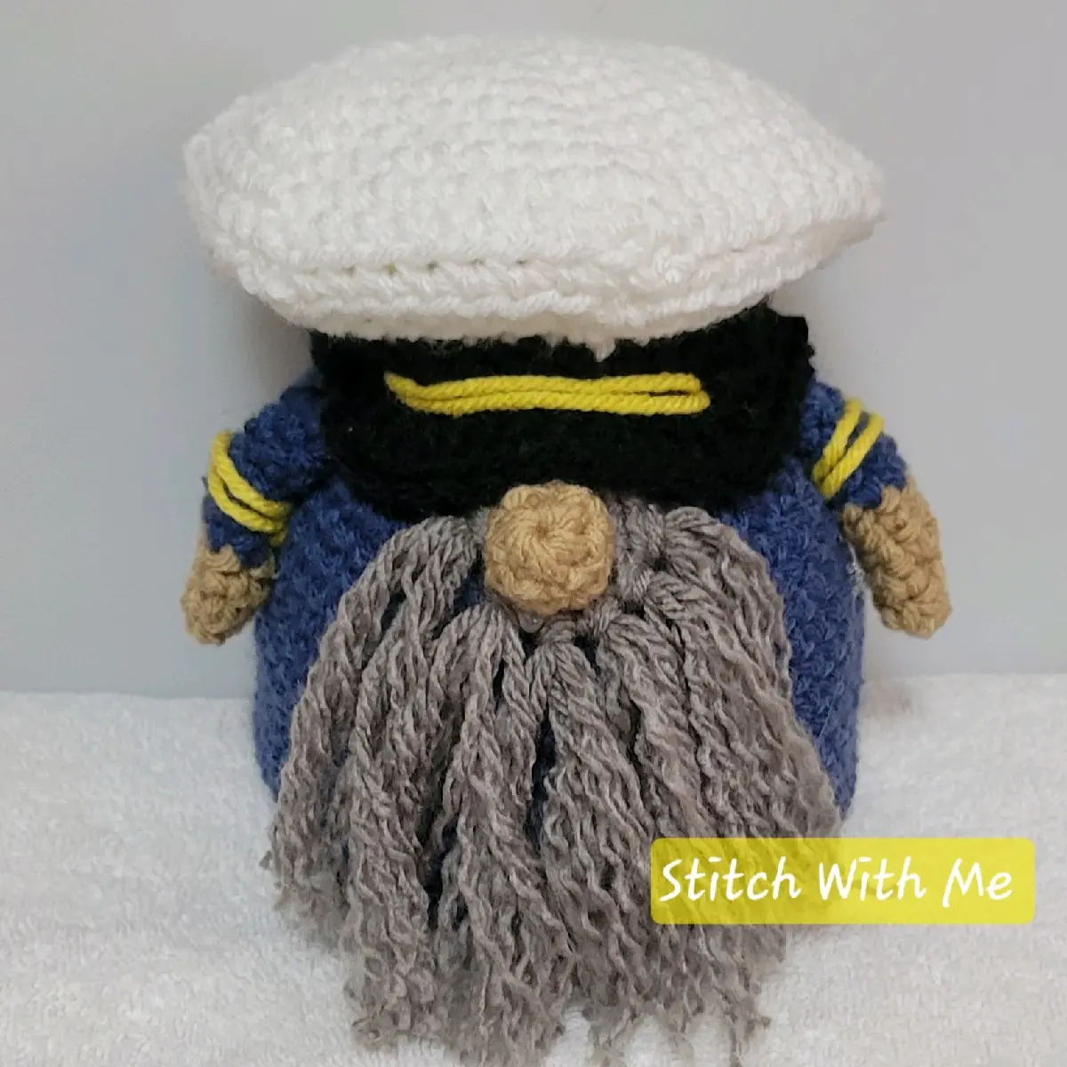 Crochet Gnomes Handmade - Unique Design with Natural Materials, Ideal for Crafting and Decor