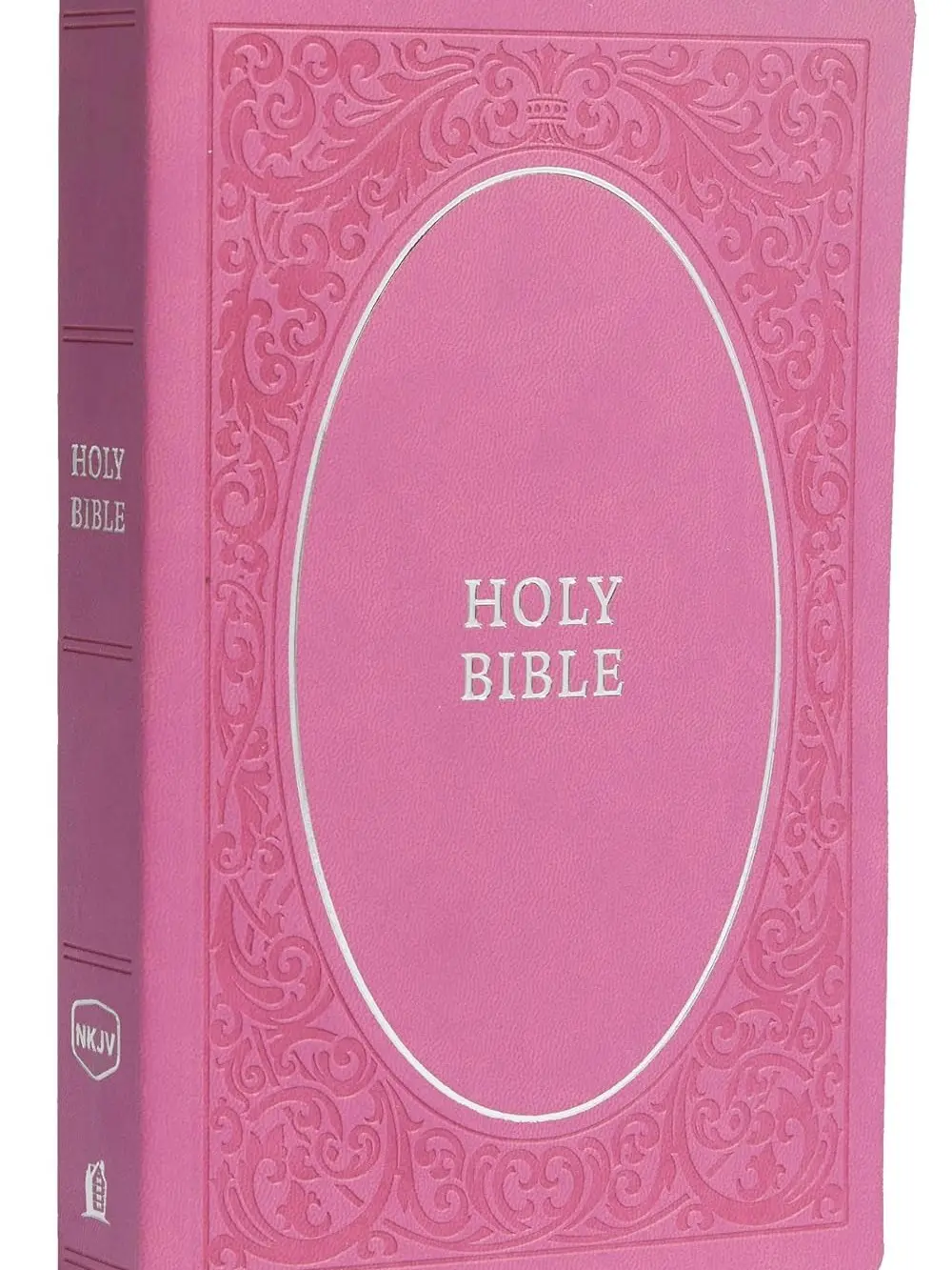 NKJV, Holy Bible, Soft Touch Edition, Leathersoft, Pink, Comfort Print: Holy Bible, New King James Version Imitation Leather – August 21, 2018