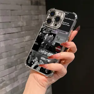 For iphone.Chase Atlantic Album Phone Case Compatible with for iphone 17, 16E, 16, 15, 14, 13, 12, 11 Mini, Pro, Max, Air, X, XR, XSMAX, 8, 7 Plus, Shockproof Transparent Soft Back Cover.