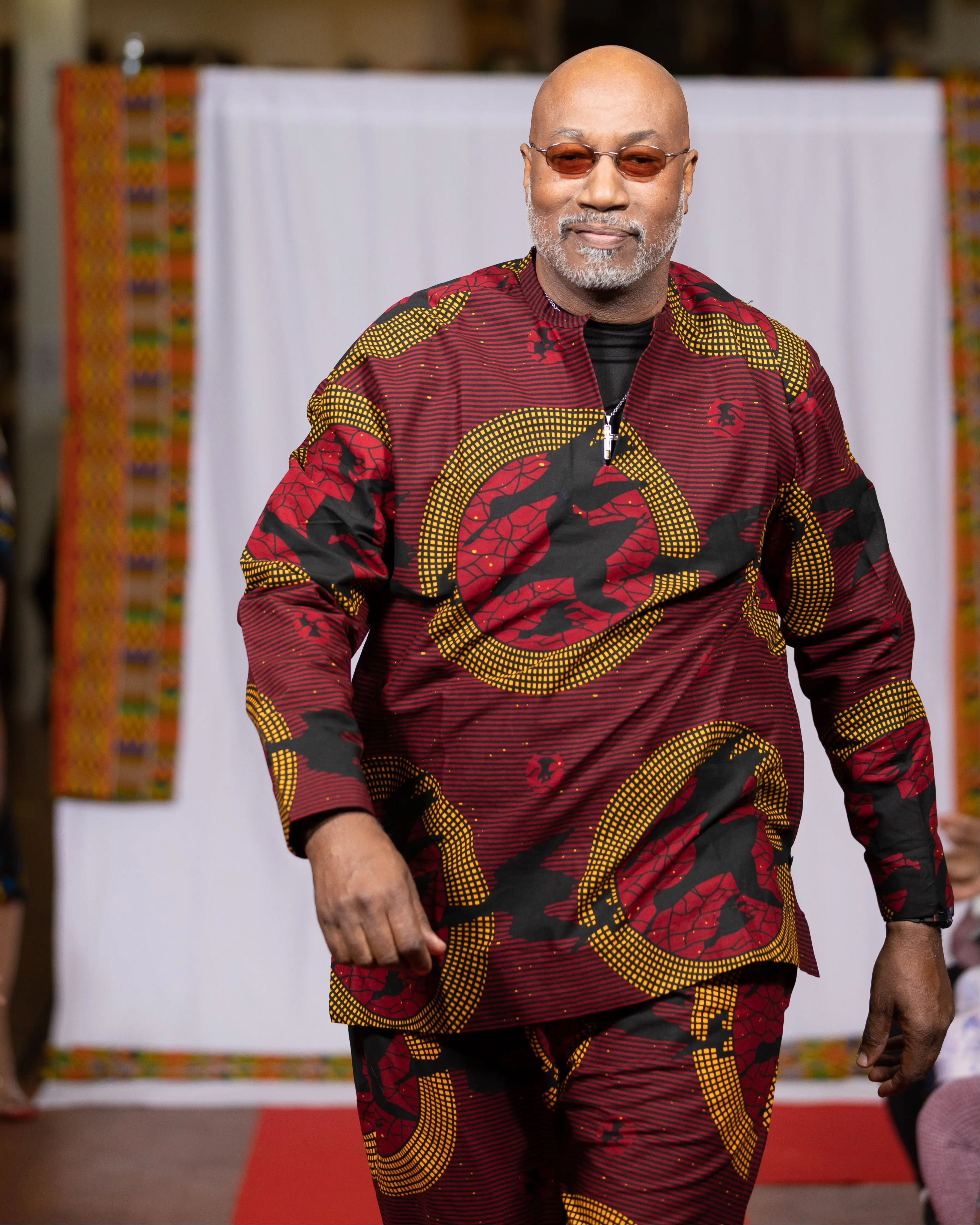 Men’s African Print Ankara Long Sleeves & Pants