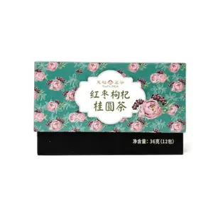 Tenfu's Tea-Jujube Goji Berries Logan Tea - 3.5g x 12 Bags