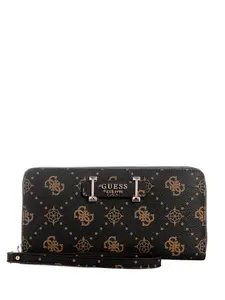 GUESS Female Carrie Quattro G Large Zip-Around Wallet