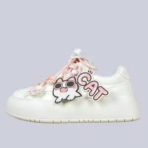 Blush Meow Chunky Casual Chunky Sneakers - Women's