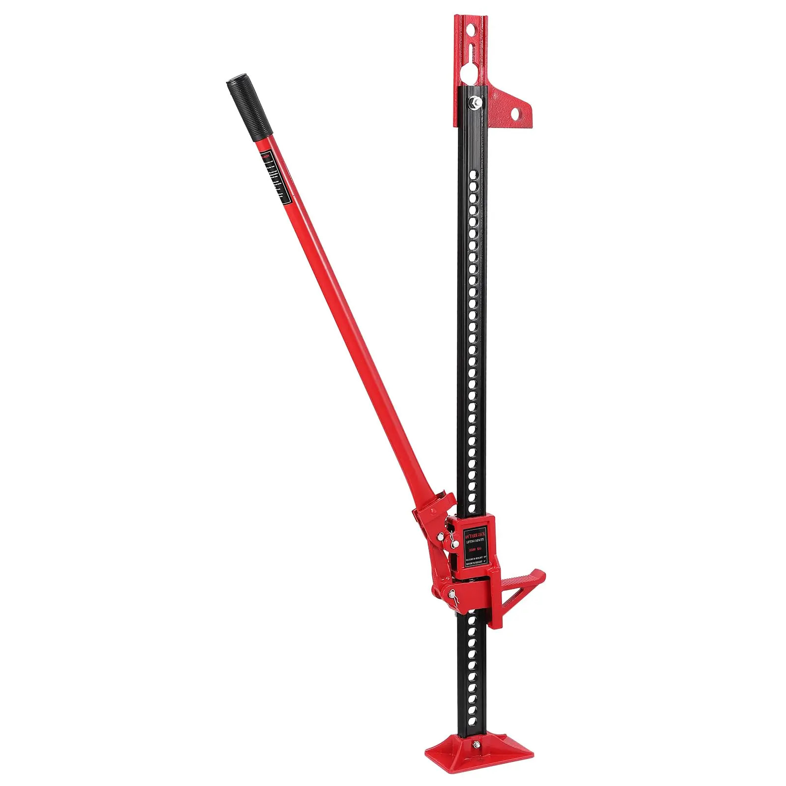 Garvee 48" High Lift Farm Jack, 3.2 Ton (7000 Lb) Heavy Duty Ratcheting Off-Road Lifting Tool with Triangular Head, Multi-Purpose Utility Bumper Lifter for Car, Truck, SUV, ATV, 4x4 & Farm Use