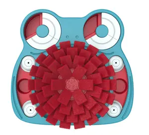 Piggy Poo and Crew Hide and Slide Snuffle Mat Treat Game for Dogs Pigs Rabbits Cats Guinea Pigs or other Small Animals