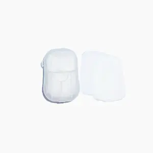 Portable Disposable Soap Paper Set, 20pcs Lightweight Thin Hand Washing Sheets, Ideal for Kitchen Bathroom Outdoor Travel Camping Use