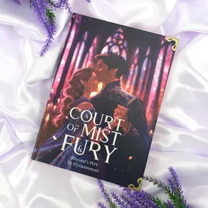 Hardcover Book – “A Court of Mist and Fury: Rhysand’s POV” Inspired Edition – Illustrated Collector Cover