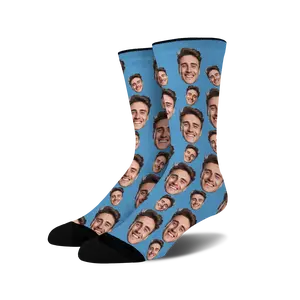 Custom Novelty Face Socks